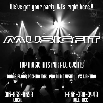 PARTY DJ : ALL EVENTS : ALL AREAS : 316-858-0653
